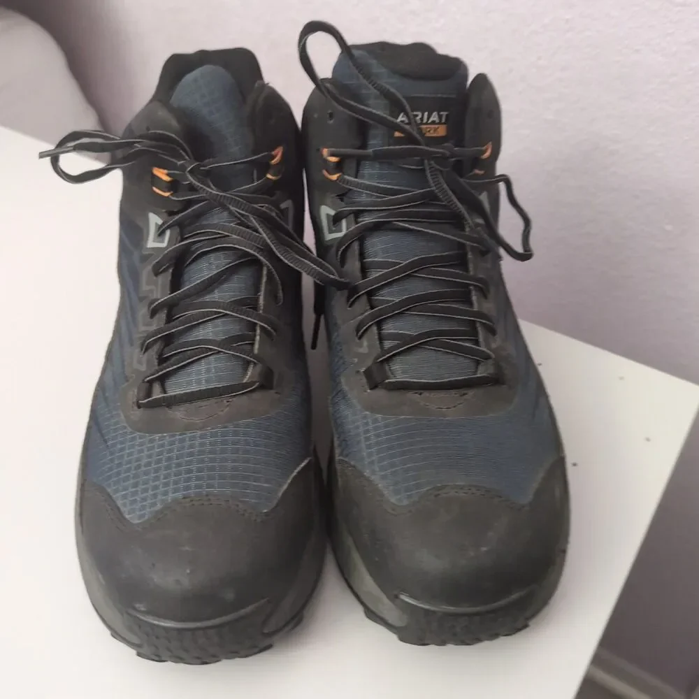 Ariat Outpace Shift Mid Dark Shadow Work Boots Mens SIZE 13 D